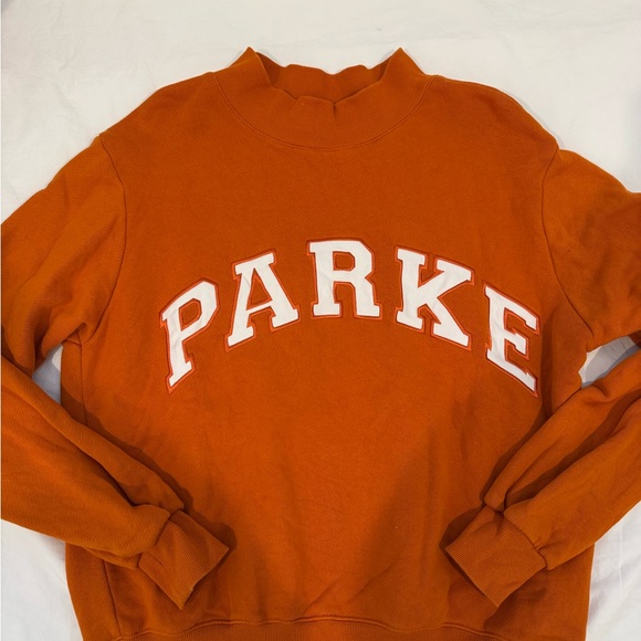 Parke Tops - Back to school varsity mock neck by PARKE